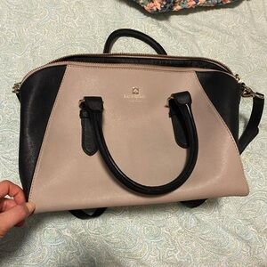 Kate Spade Cream and Black Women's Bag